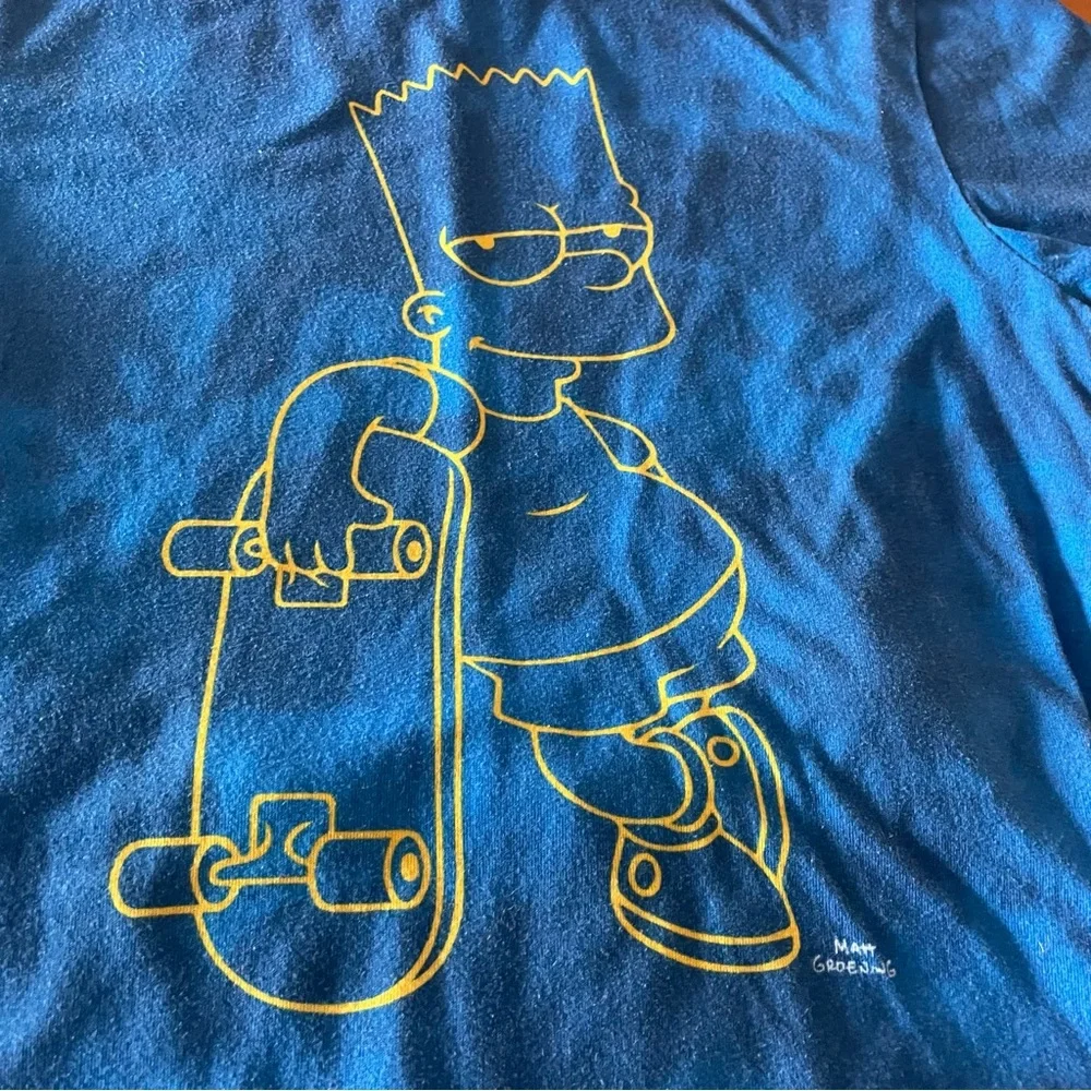 Bart Simpson Pajamas Size 8/10 M